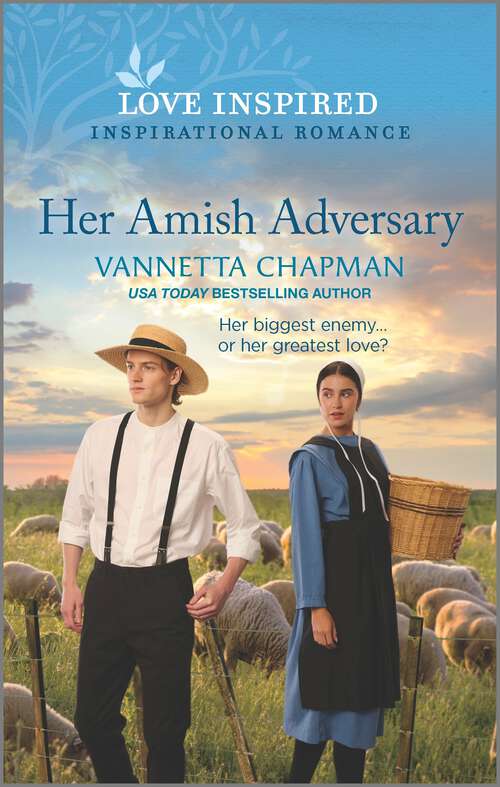 Book cover of Her Amish Adversary: An Uplifting Inspirational Romance (Original) (Indiana Amish Market #2)