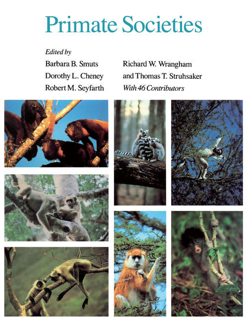 Book cover of Primate Societies