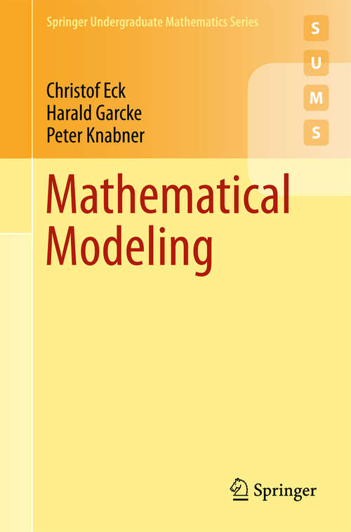 Book cover of Mathematical Modeling