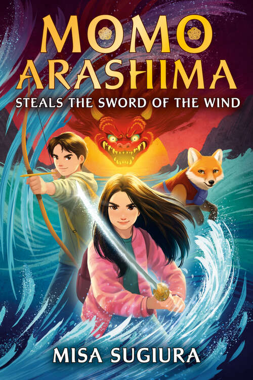 Book cover of Momo Arashima Steals the Sword of the Wind (Momo Arashima #1)
