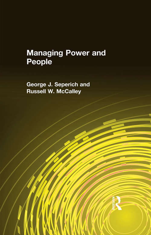 Managing Power and People
