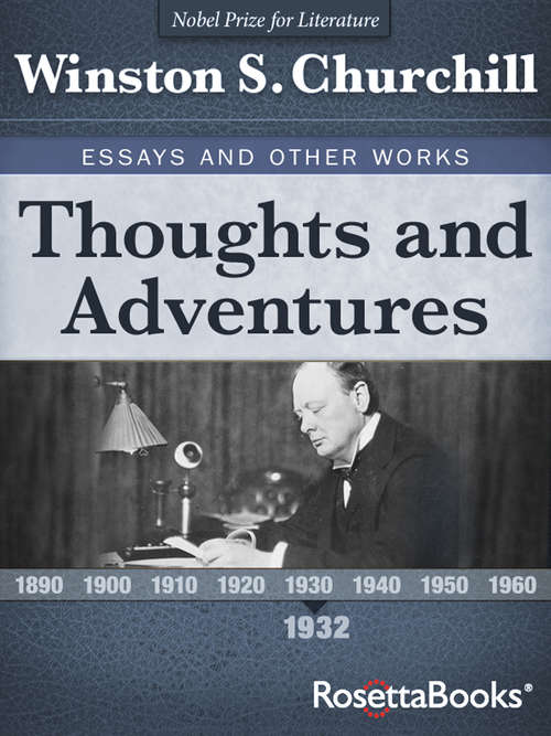 Cover image of Thoughts and Adventures, 1932