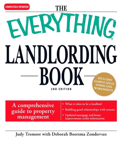 Book cover of The Everything Landlording Book