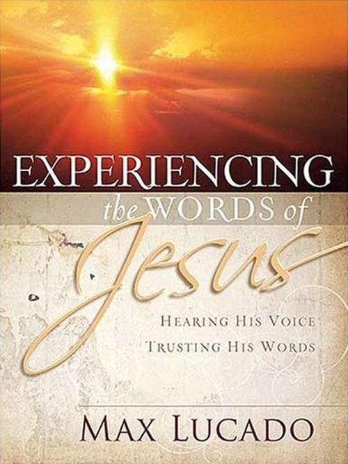 Book cover of Experiencing the Words of Jesus