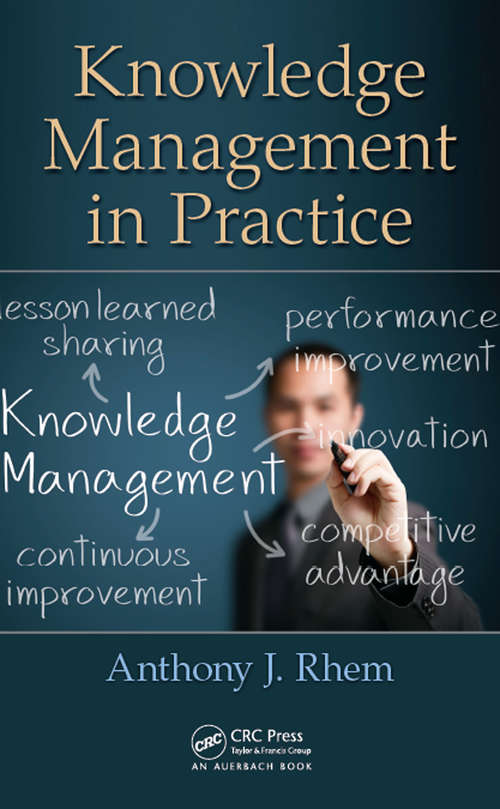 Book cover of Knowledge Management in Practice
