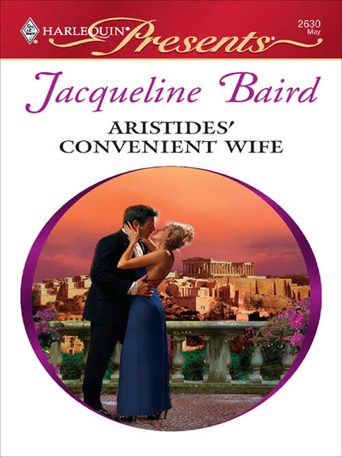 Book cover of Aristides' Convenient Wife