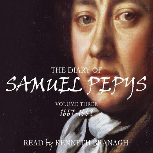 Book cover of Pepys' Diary Vol 3
