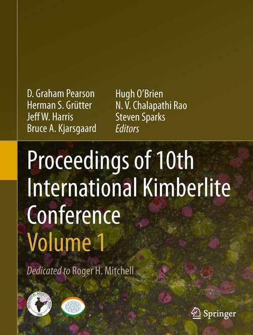 Book cover of Proceedings of 10th International Kimberlite Conference: Volume One