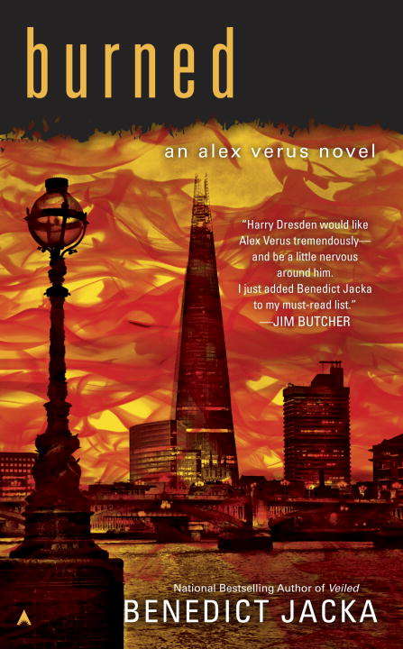 Book cover of Burned: An Alex Verus Novel