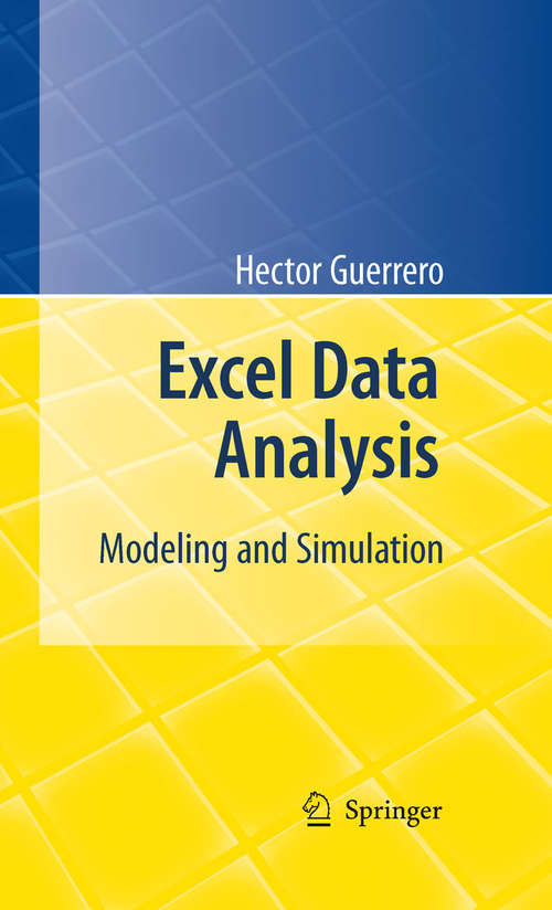 Book cover of Excel Data Analysis