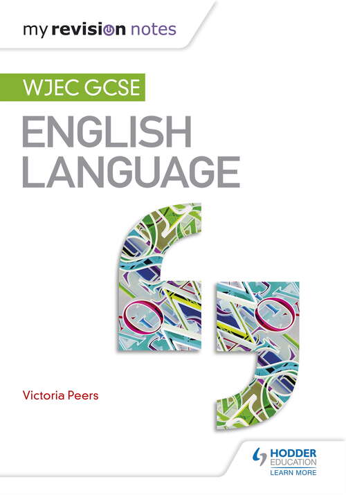 Book cover of My Revision Notes: WJEC GCSE English Language