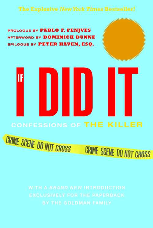 Book cover of If I Did It: Confessions of the Killer