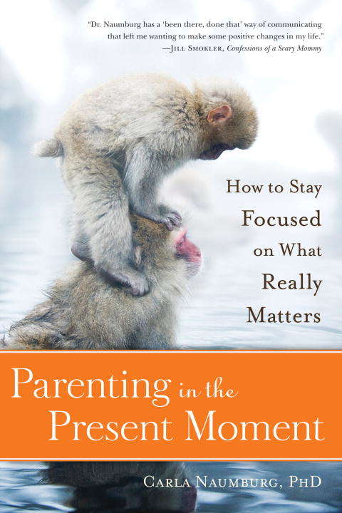 Book cover of Parenting in the Present Moment