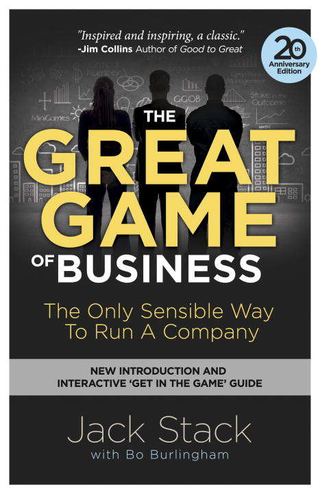 Book cover of The Great Game of Business, Expanded and Updated: The Only Sensible Way to Run a Company