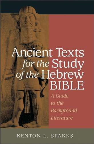 Book cover of Ancient Texts for the Study of the Hebrew Bible: A Guide to the Background Literature