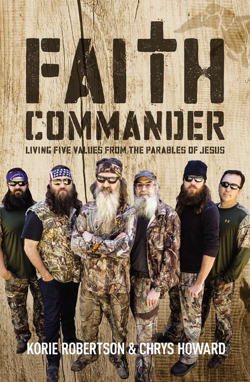 Book cover of Faith Commander: Living Five Values from the Parables of Jesus