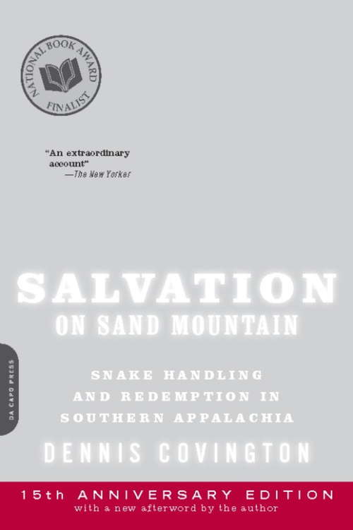 Book cover of Salvation on Sand Mountain: Snake Handling and Redemption in Southern Appalachia (15)