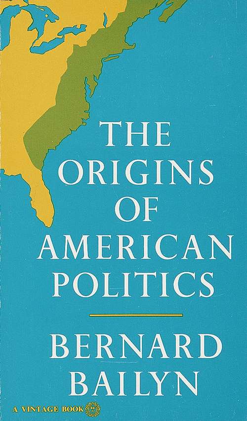 Book cover of The Origins of American Politics