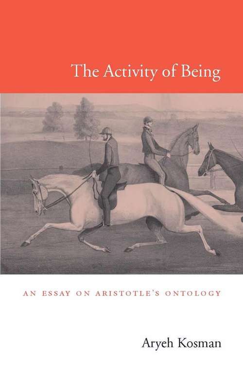 Book cover of The Activity of Being