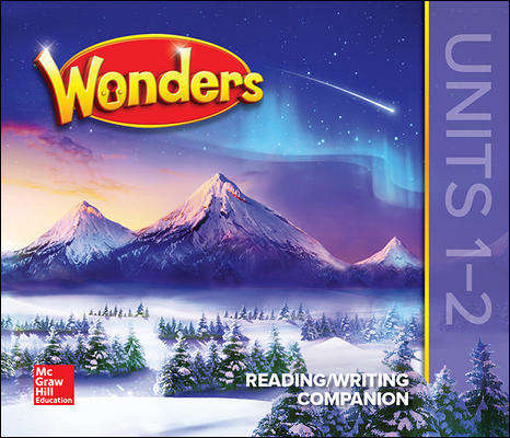 Book cover of Wonders [Grade 5] Reading/Writing Companion, Units 1–2 (National ed.)