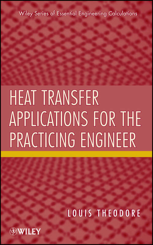 Book cover of Heat Transfer Applications for the Practicing Engineer
