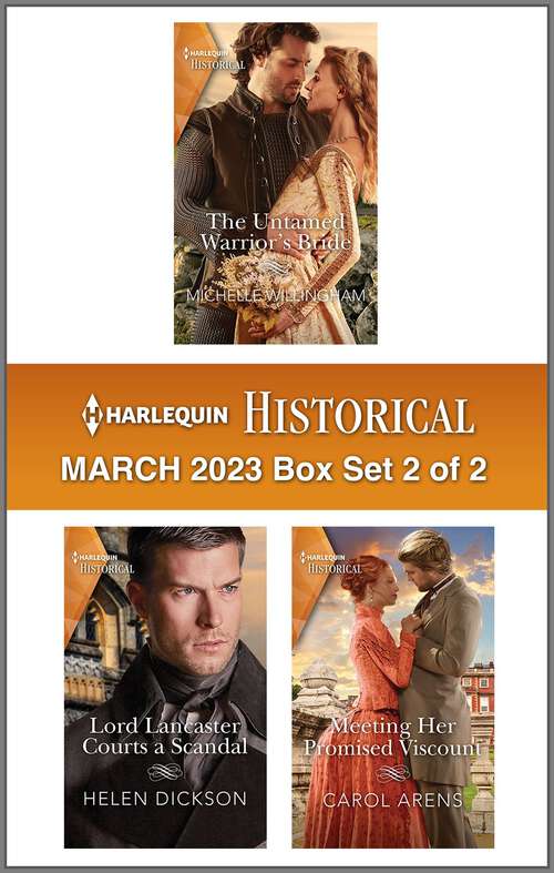 Book cover of Harlequin Historical March 2023 - Box Set 2 of 2