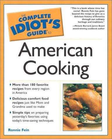 Book cover of The Complete Idiot's Guide to American Cooking