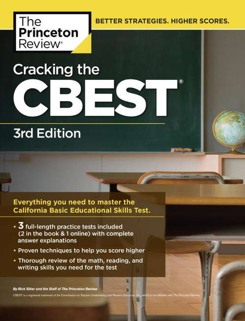 Book cover of Cracking the CBEST, 3rd Edition