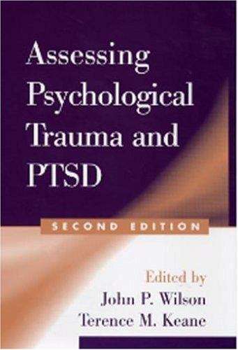 Book cover of Assessing Psychological Trauma and PTSD (Second Edition)