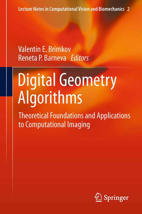 Book cover of Digital Geometry Algorithms