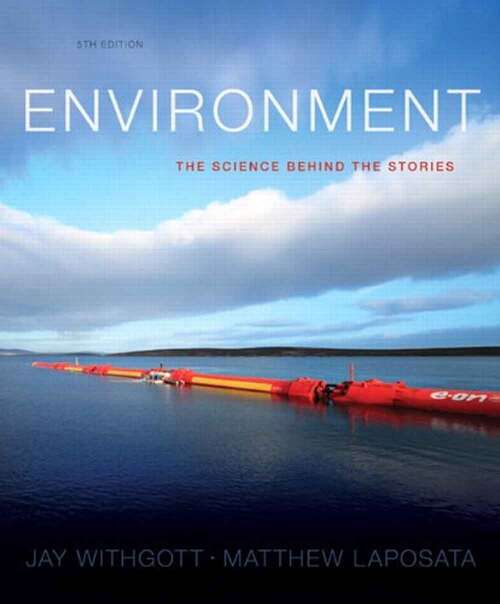 Book cover of Environment: The Science Behind The Stories (5)