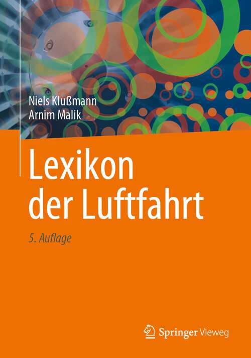 Book cover of Lexikon der Luftfahrt (5. Aufl. 2023)