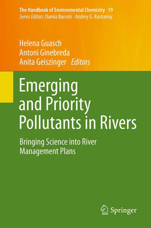 Book cover of Emerging and Priority Pollutants in Rivers
