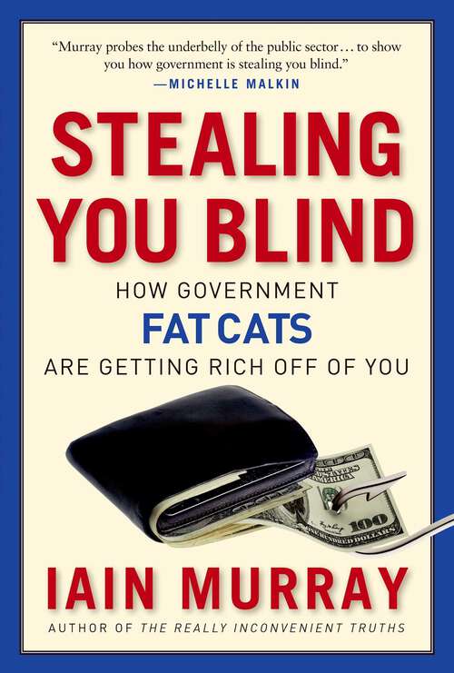 Book cover of Stealing You Blind: How Government Fat Cats Are Getting Rich Off of You