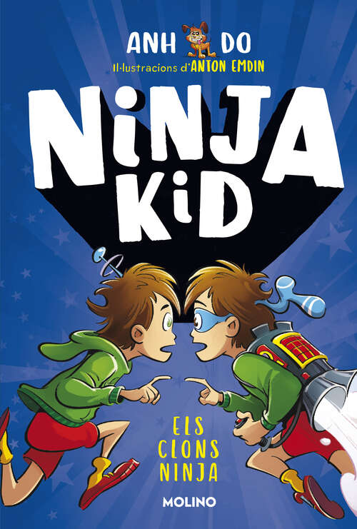 Book cover of Sèrie Ninja Kid 5 - Els clons ninja (Sèrie Ninja Kid: Volumen 5)