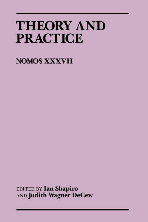 Book cover of Theory and Practice