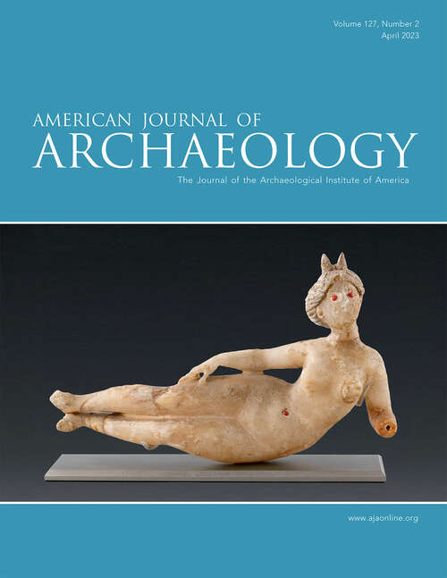 Book cover of American Journal of Archaeology, volume 127 number 2 (April 2023)