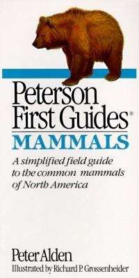 Book cover of Peterson First Guide to Mammals of North America