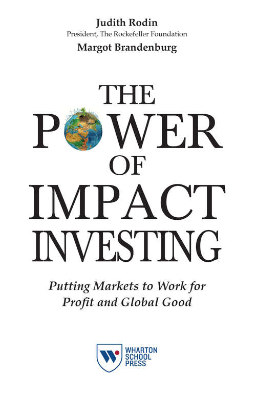 Book cover of The Power of Impact Investing