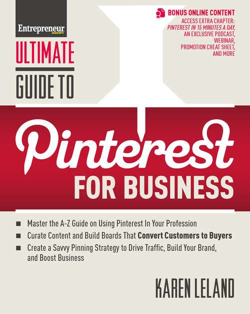 Book cover of Ultimate Guide to Pinterest for Business