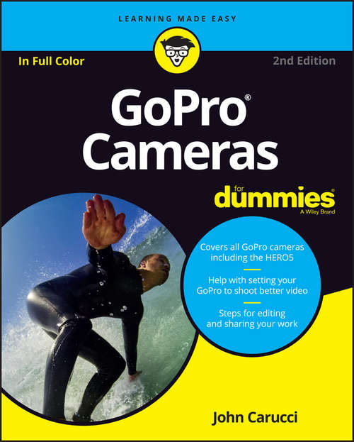Book cover of GoPro Cameras For Dummies