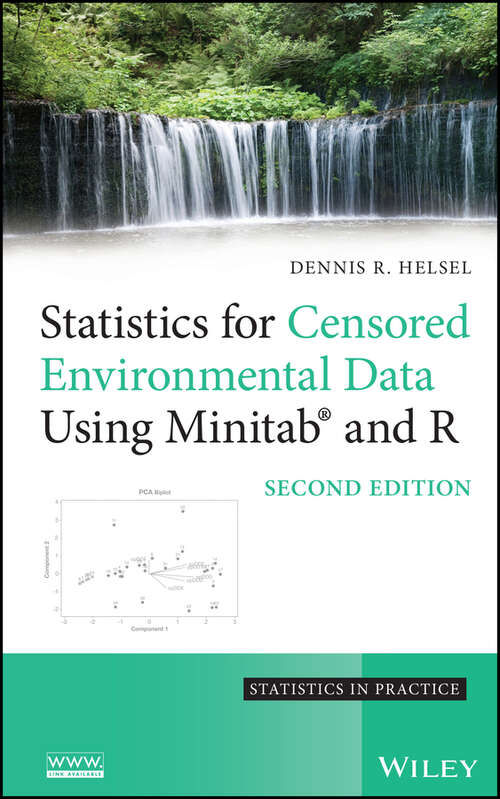 Book cover of Statistics for Censored Environmental Data Using Minitab and R