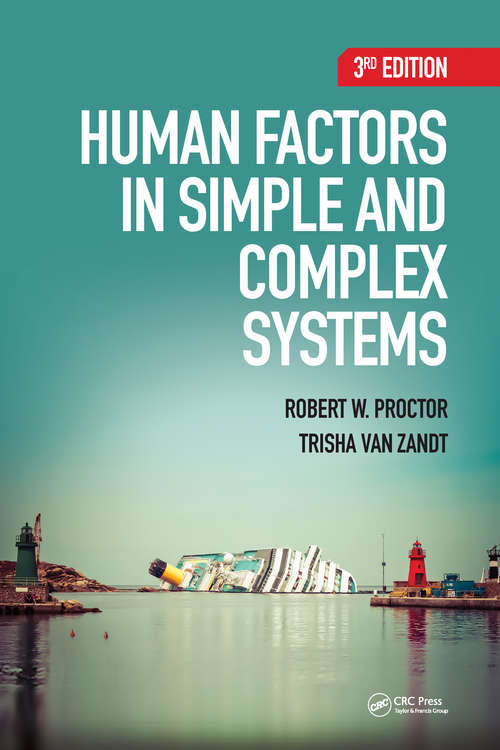 Book cover of Human Factors in Simple and Complex Systems, Third Edition (3)