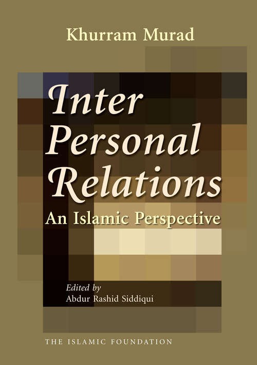 Book cover of Interpersonal Relations