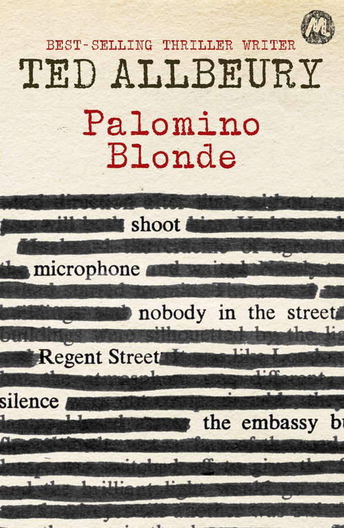 Book cover of Palomino Blonde: Tad Anders Book Two