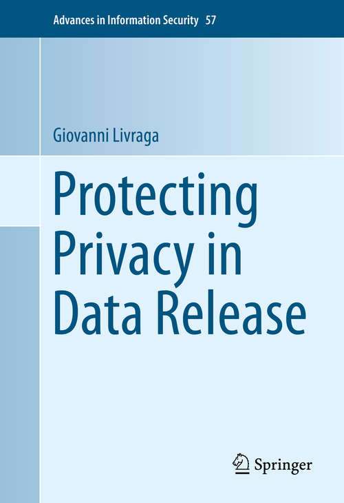 Book cover of Protecting Privacy in Data Release