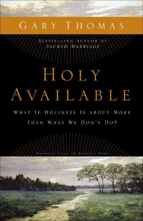 Book cover of Holy Available: What If Holiness Is about More Than What We Don't Do?
