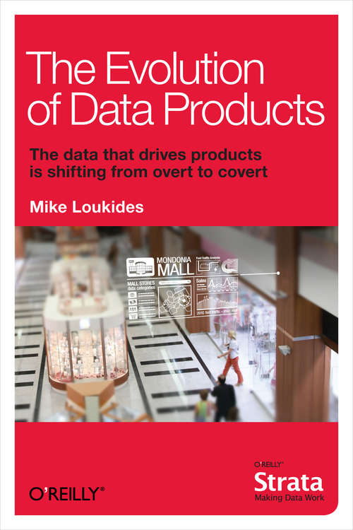 Book cover of The Evolution of Data Products