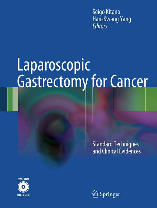 Book cover of Laparoscopic Gastrectomy for Cancer