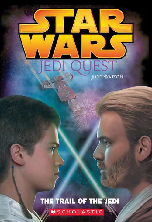 Book cover of The Trail of the Jedi (Star Wars: Jedi Quest, #2)